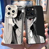 Chainsaw Man Mitaka Asa Anime Phone Case Silicone iPhone 17 Case